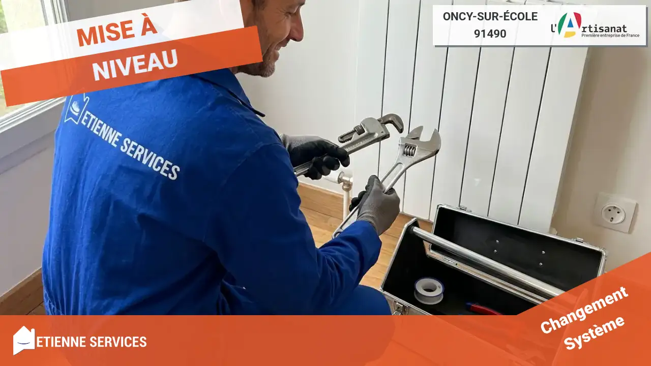 Remplacement de système de chauffage : chauffagiste à Oncy-sur-École