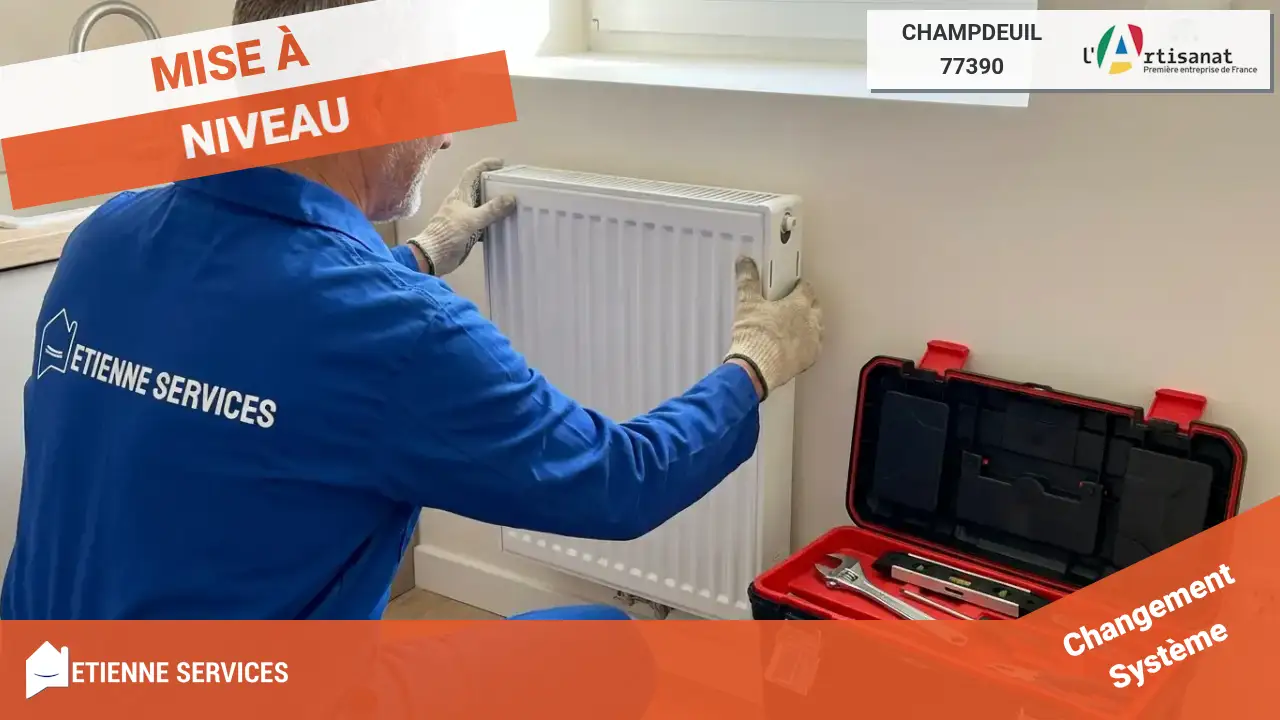 Remplacement de système de chauffage à Champdeuil (77390) par nos experts