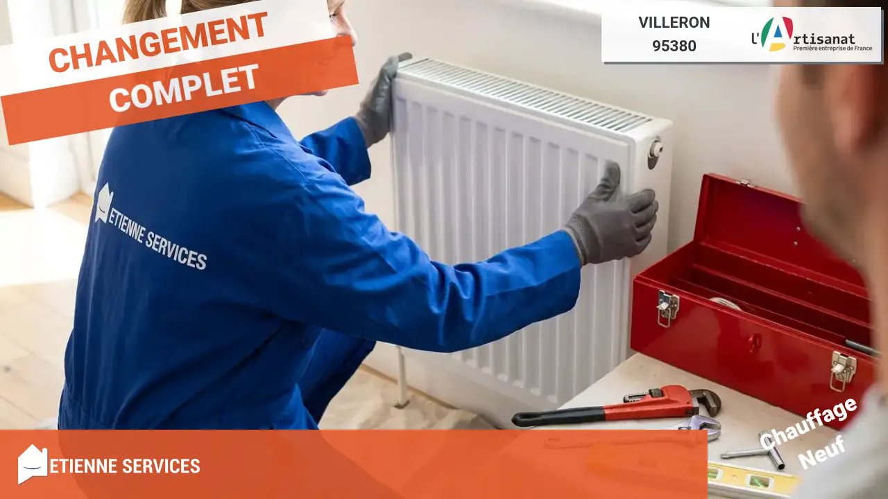 Remplacement de système de chauffage : Chauffagiste Villeron (95380)