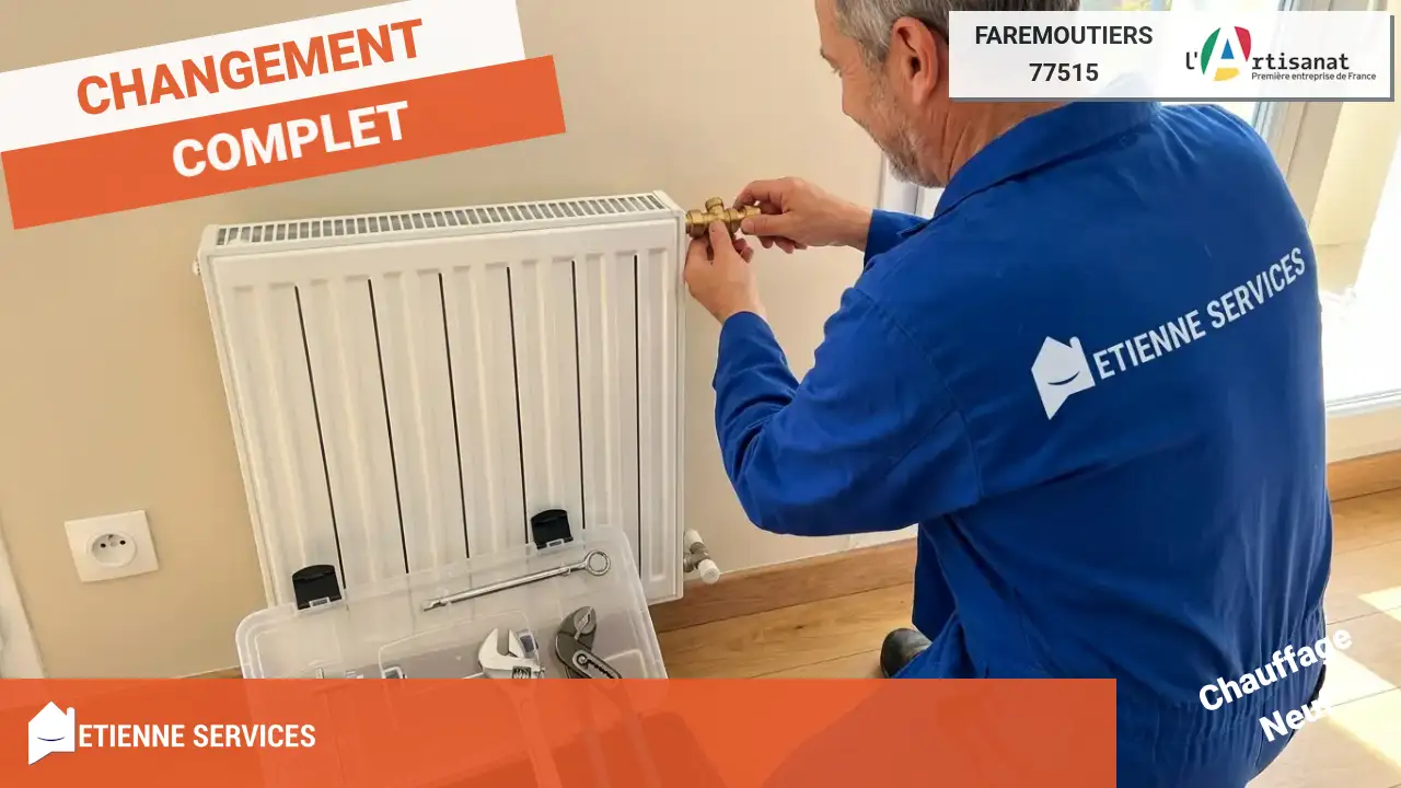 Remplacement de système de chauffage complet - Chauffagiste Faremoutiers-77515