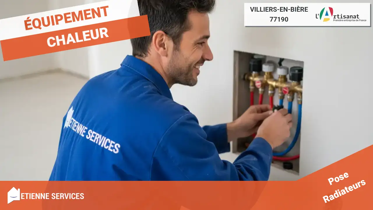 Installation de radiateur et chaudière : Service Chauffagiste à Villiers-en-Bière