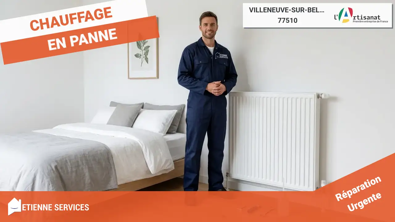 Dépannage et installation : votre chauffagiste expert à Villeneuve-sur-Bellot (77510)