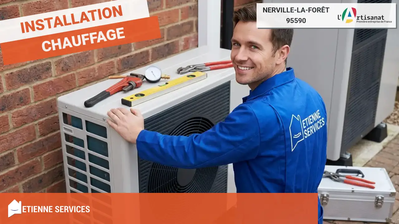 Installation de radiateur et chaudière : Chauffagiste à Nerville-la-Forêt (95590)