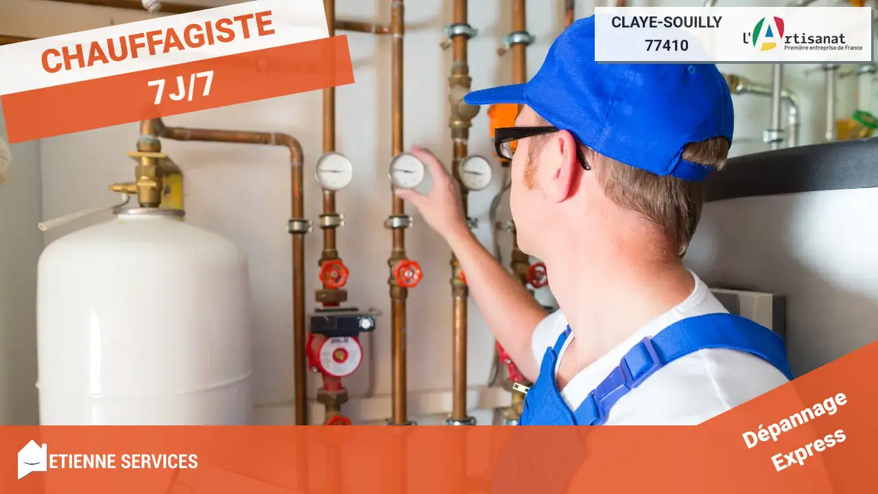 Dépannage et Installation de Chauffage par votre Chauffagiste à Claye-Souilly