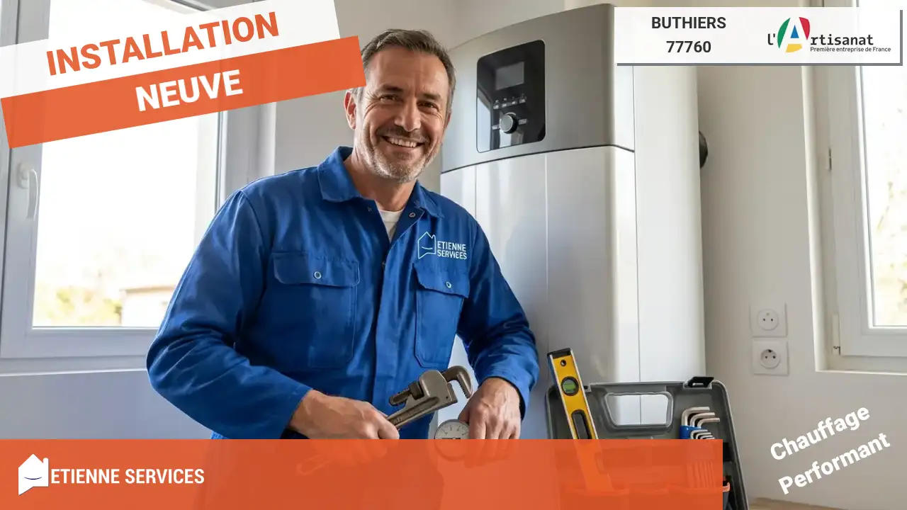 Installation de Radiateur et Chaudière par Chauffagiste à Buthiers-77760