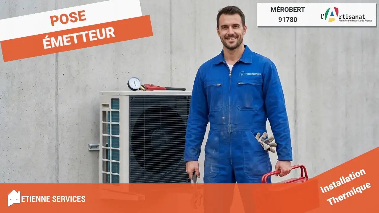 Installation de Radiateur et Chaudière par votre Chauffagiste à Mérobert