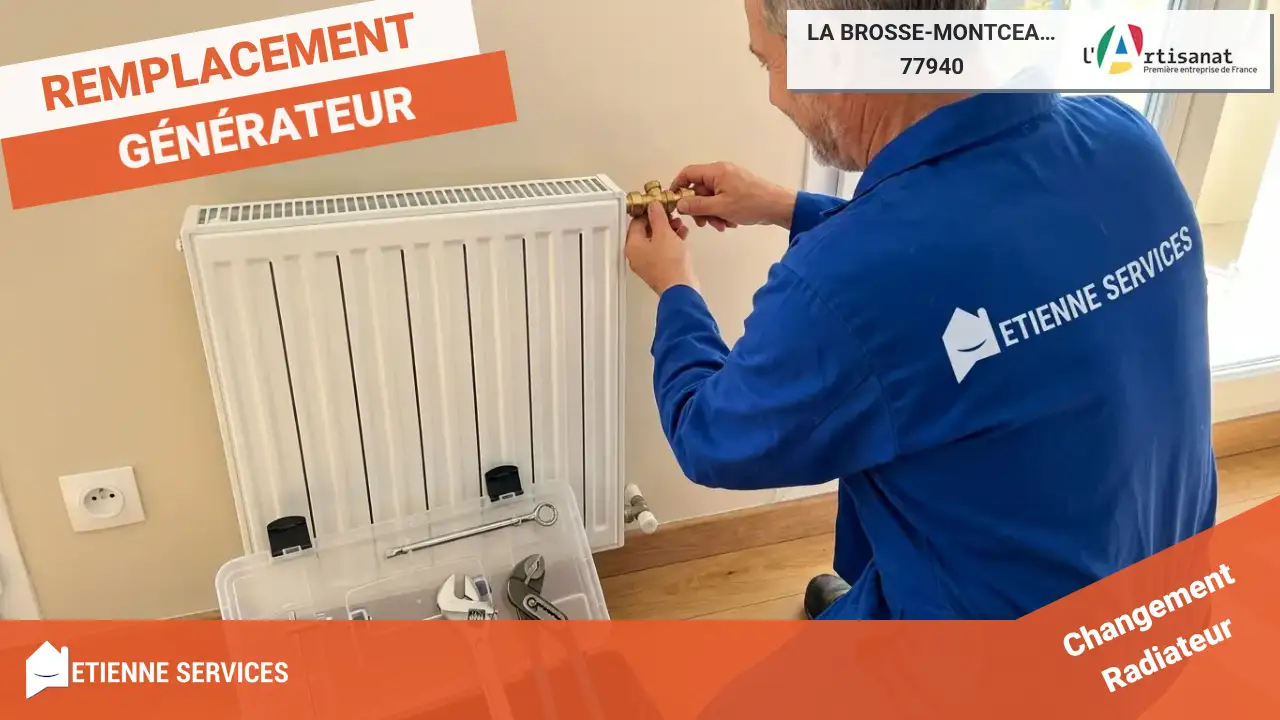 Remplacement de Système de Chauffage par votre Artisan Chauffagiste à La Brosse-Montceaux