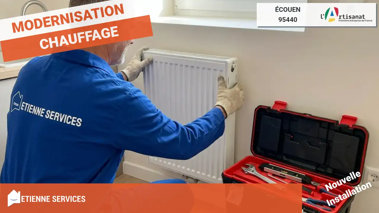 Remplacement de système de chauffage : votre chauffagiste à Écouen (95440)