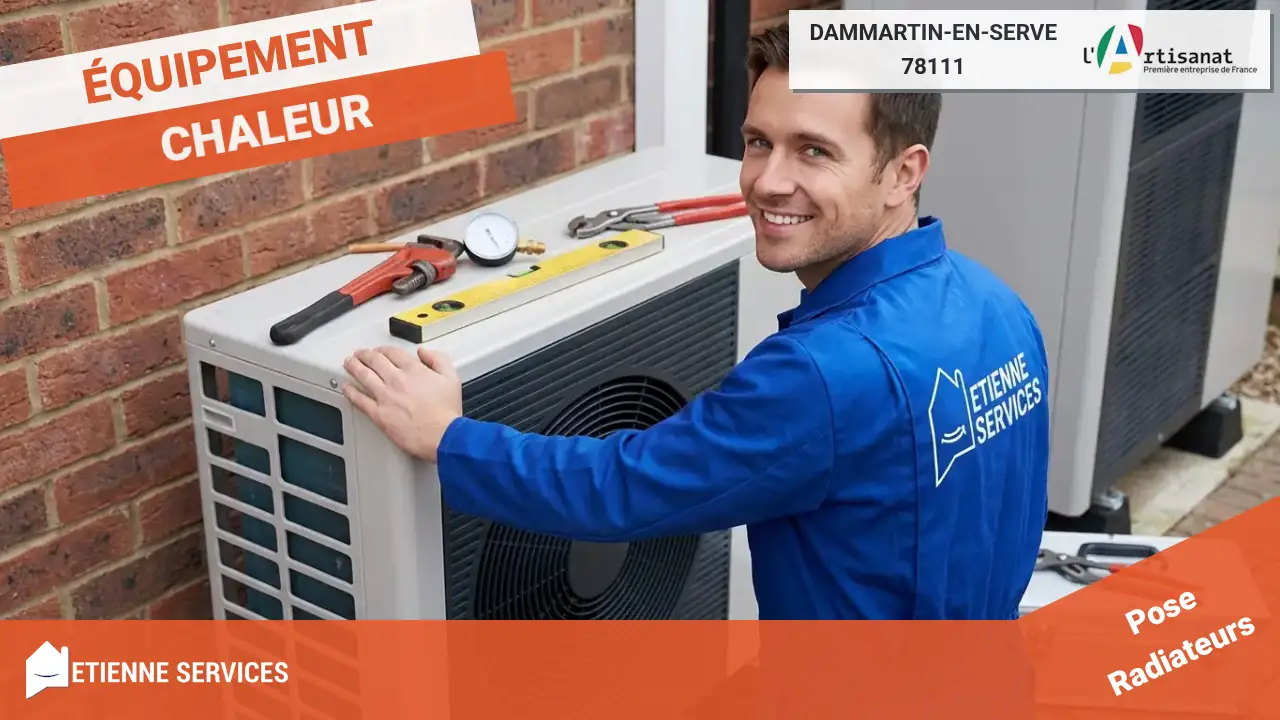 Installation de radiateur et chaudière par votre chauffagiste à Dammartin-en-Serve