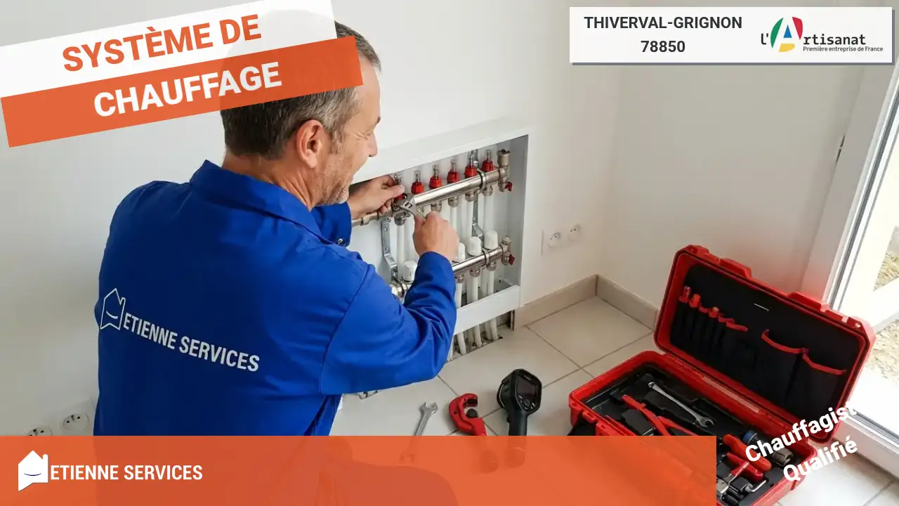 Installation de radiateur et chaudière : Chauffagiste Thiverval-Grignon