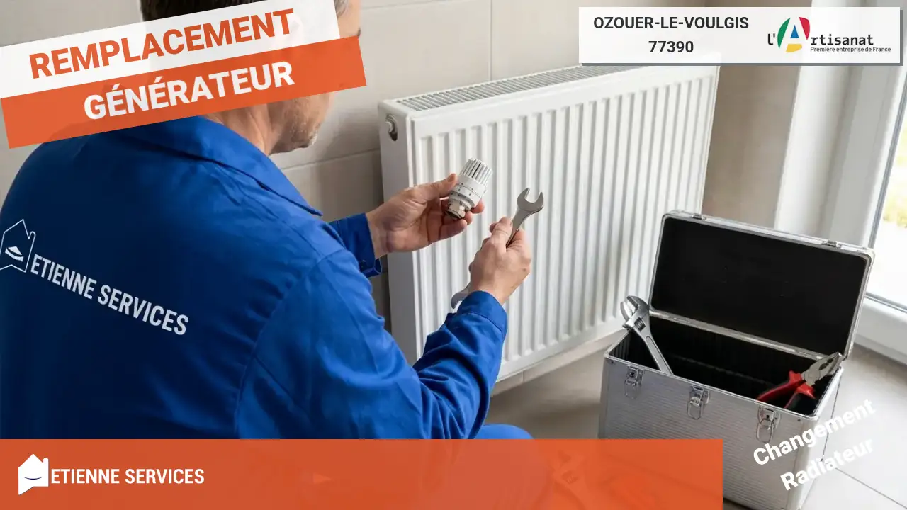 Remplacement de Système de Chauffage par votre Chauffagiste à Ozouer-le-Voulgis (77390)