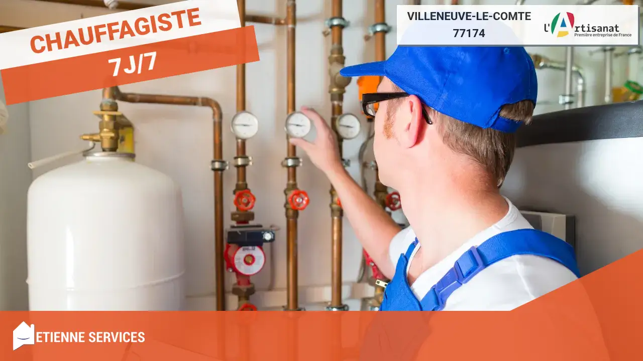 Dépannage et Installation Chauffage par Chauffagiste à Villeneuve-le-Comte (77174)