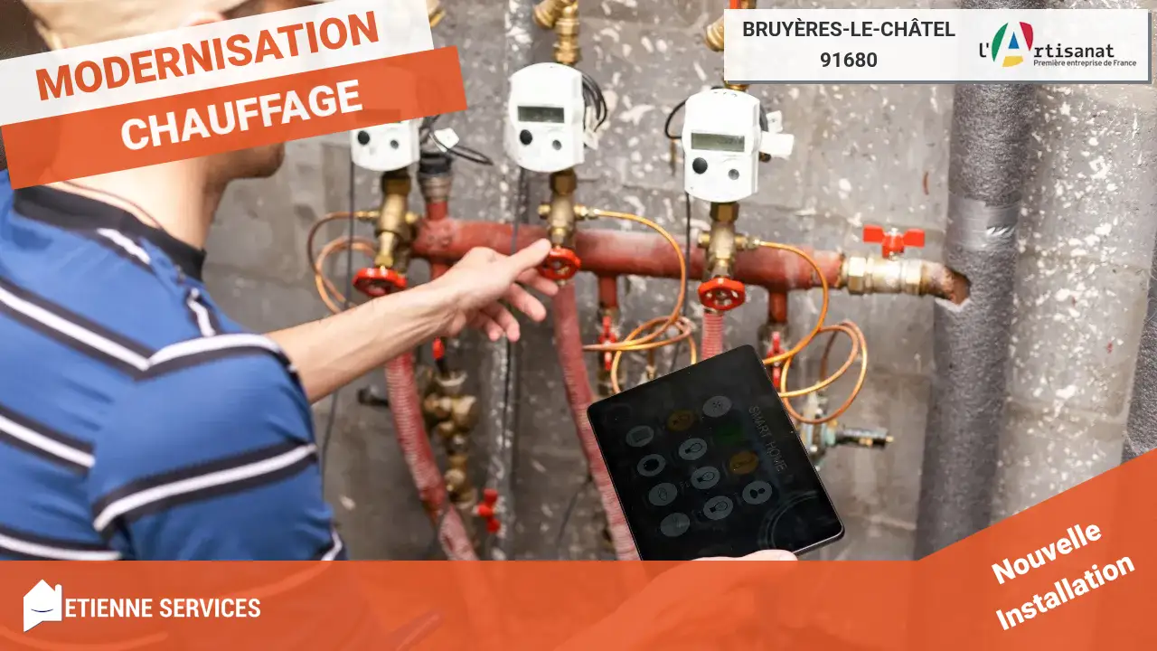 Remplacement de système de chauffage : Faites appel à un chauffagiste à Bruyères-le-Châtel (91680)