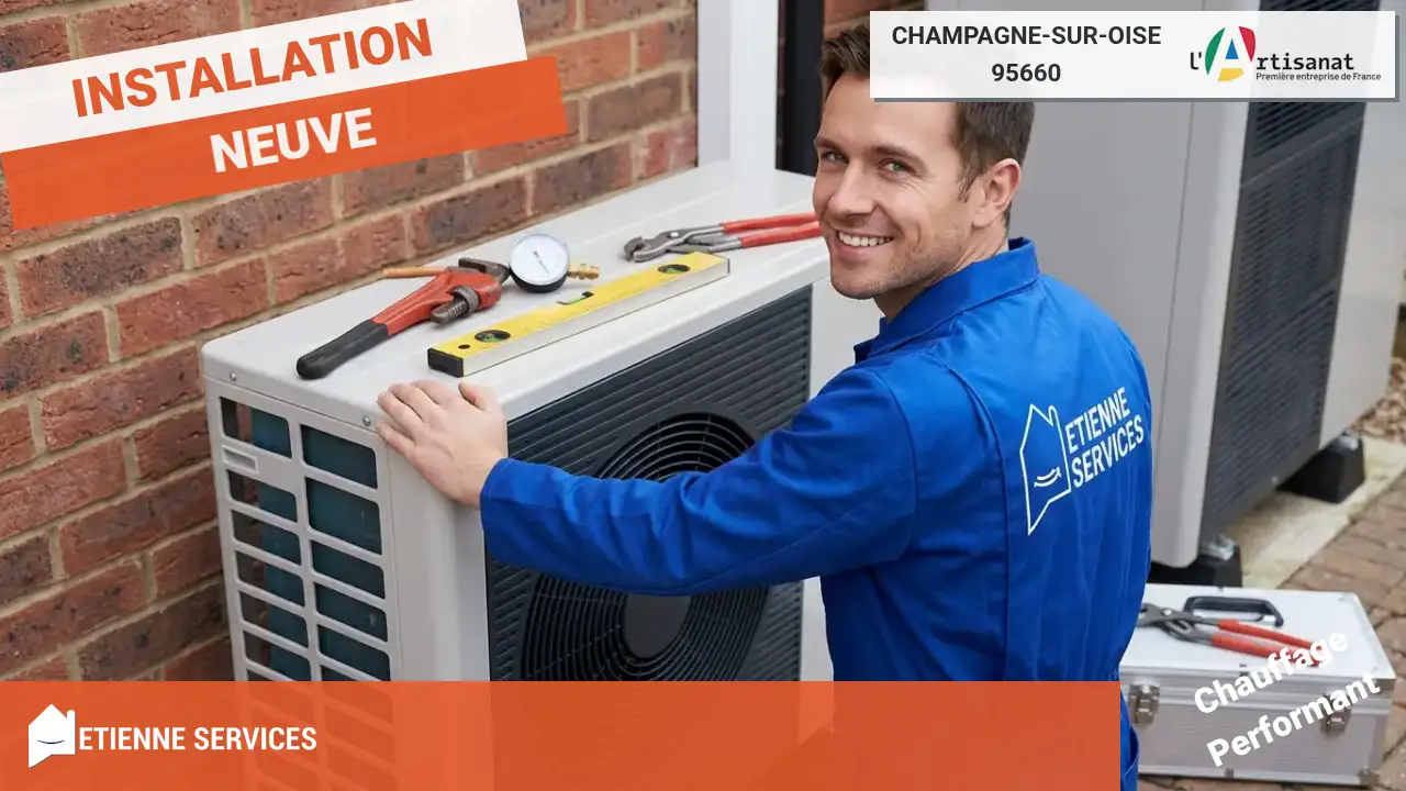 Installation de Radiateur et Chaudière par Chauffagiste à Champagne-sur-Oise (95660)