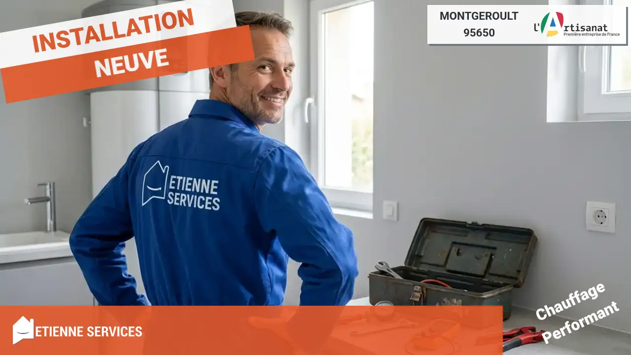 Installation de radiateur et chaudière par votre chauffagiste à Montgeroult