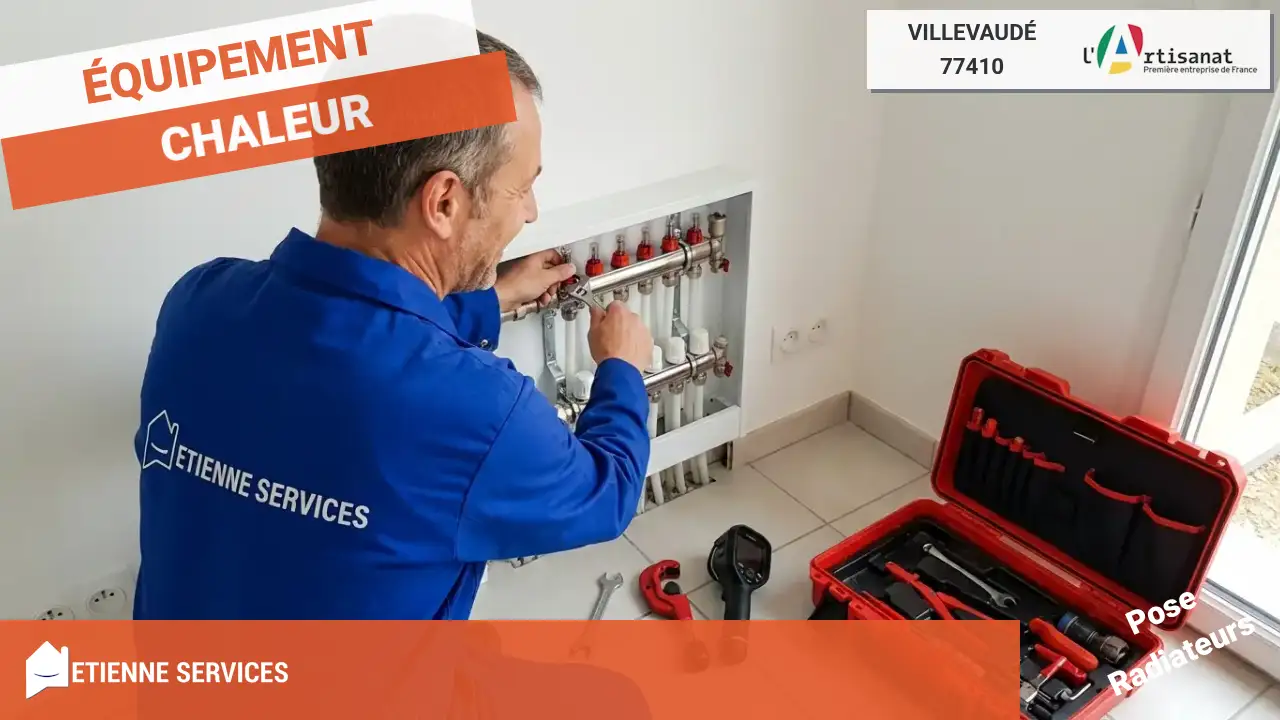 Service d'Installation de Radiateur et Chaudière par nos Chauffagistes à Villevaudé