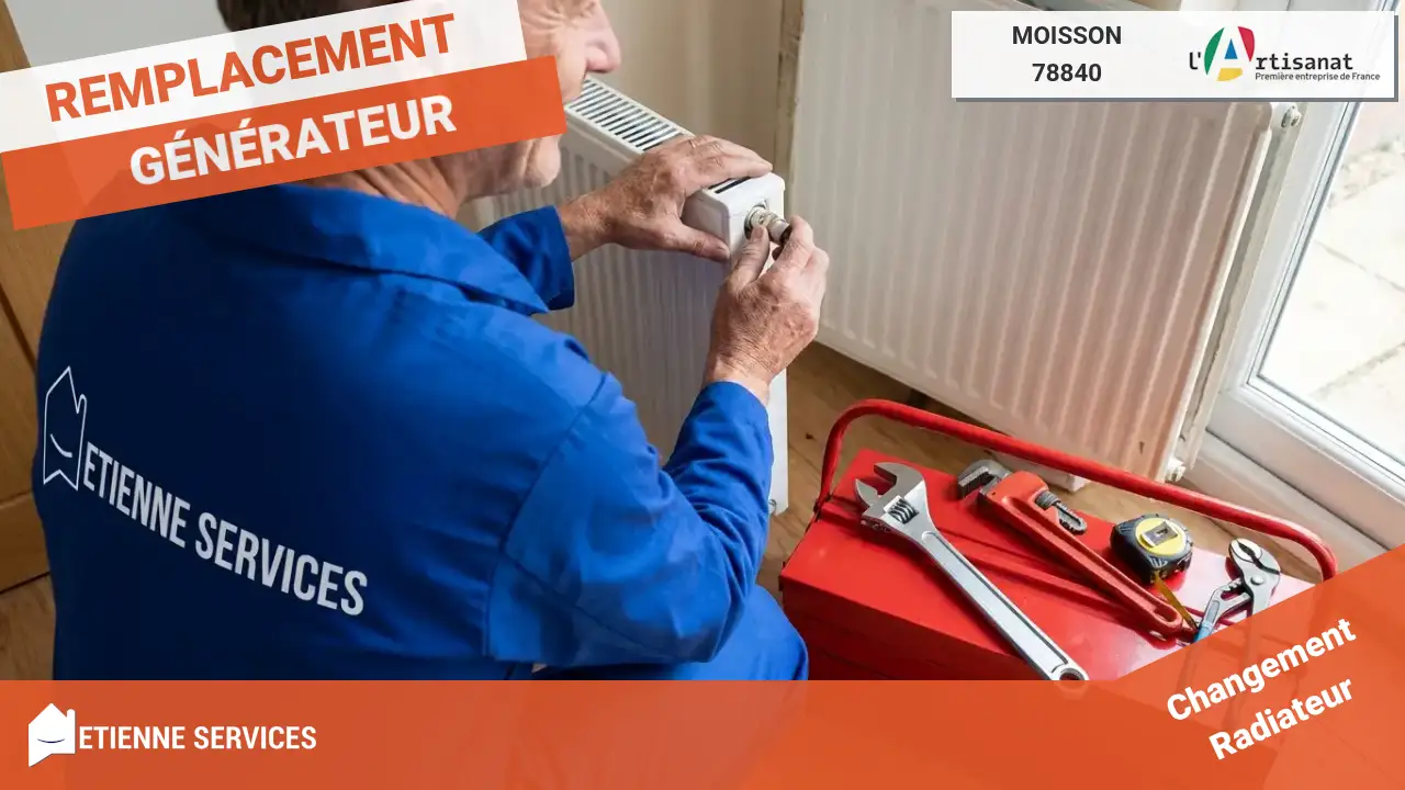 Remplacement de Système de Chauffage, le service de notre Chauffagiste à Moisson (78840)