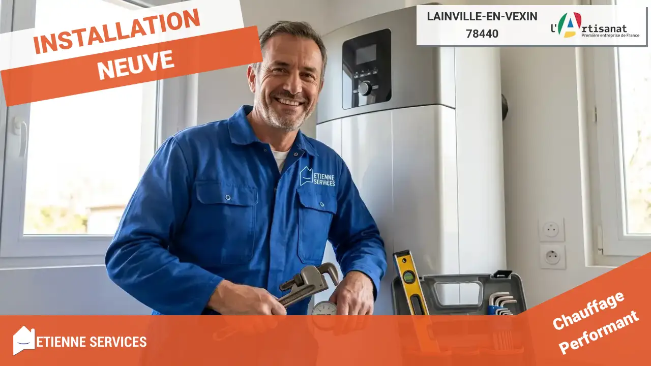 Installation de Radiateur et Chaudière par votre Chauffagiste à Lainville-en-Vexin