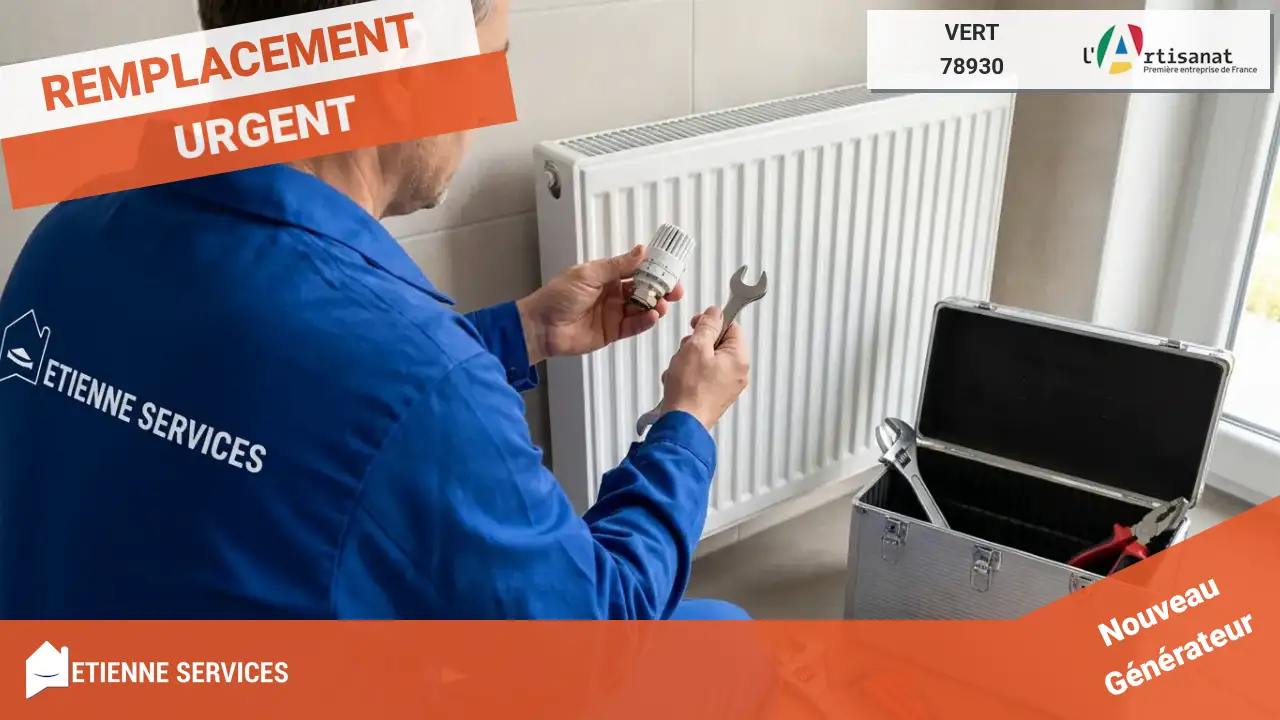 Remplacement de système de chauffage par votre chauffagiste à Vert 78930