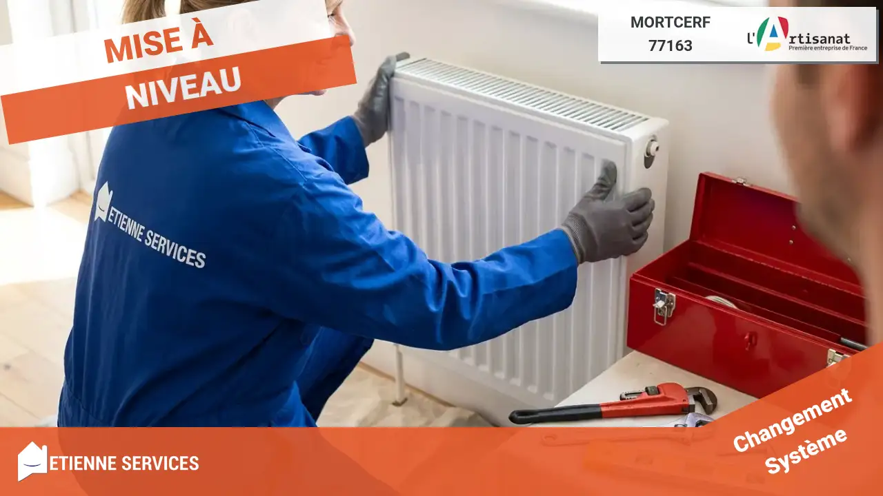 Remplacement de système de chauffage complet : Chauffagiste Mortcerf