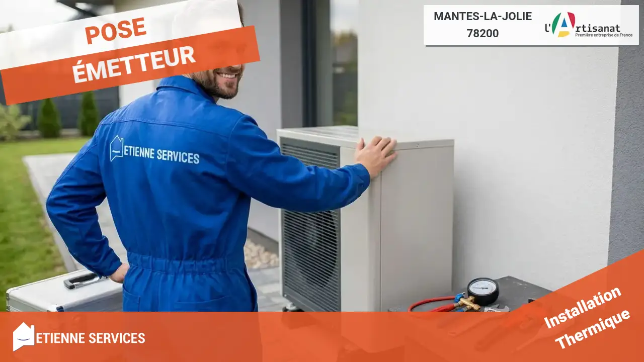 Installation de Radiateur et Chaudière par votre Chauffagiste à Mantes-la-Jolie