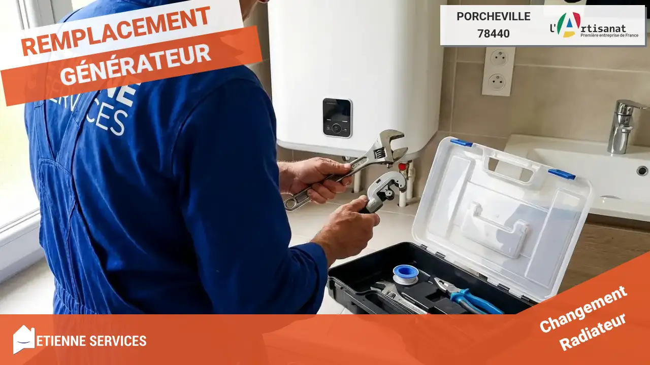 Remplacement de Système de Chauffage par votre Chauffagiste à Porcheville (78440)