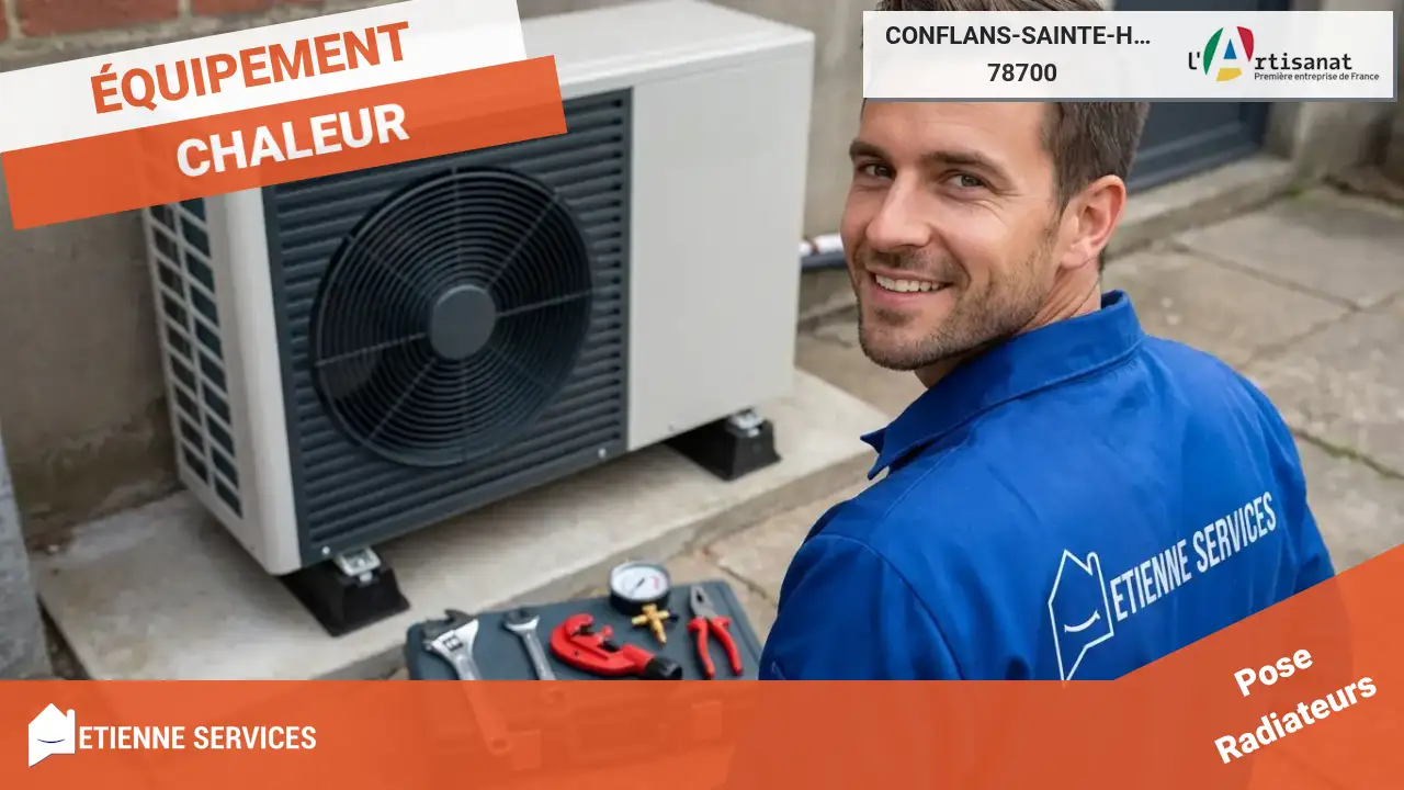 Installation de Radiateur et Chaudière par nos Chauffagistes à Conflans-Sainte-Honorine