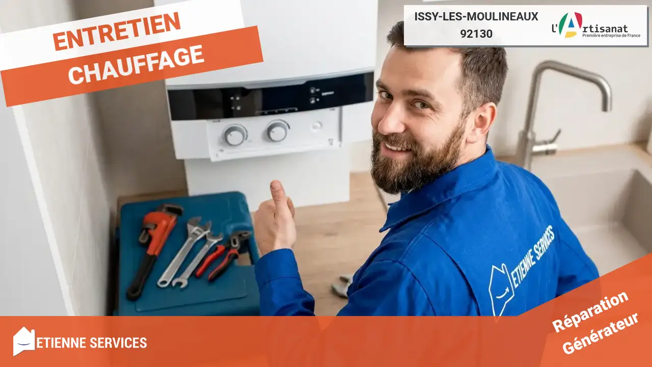 Dépannage de chaudière et radiateur : Urgence Chauffagiste Issy-les-Moulineaux