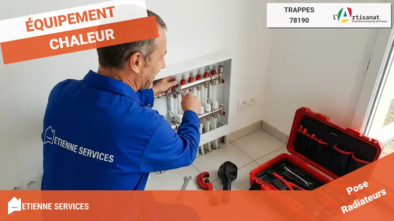 Installation de Radiateur et Chaudière par nos chauffagistes à Trappes (78190)