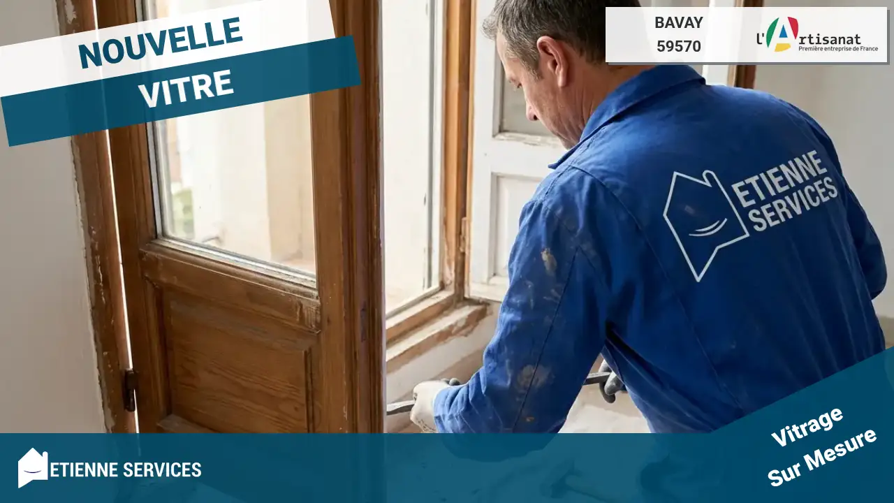 Remplacement de vitrage rapide et efficace : votre vitrier à Bavay (59570)