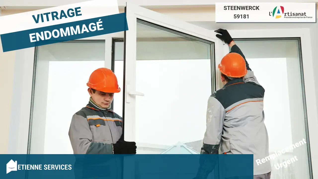 Remplacement de vitrage à Steenwerck (59181) par un vitrier professionnel