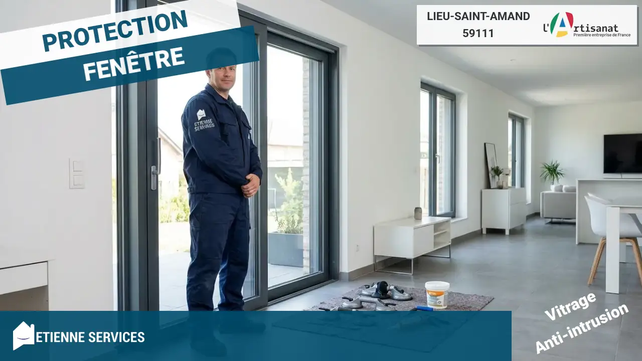 Service de Dépannage d'Urgence par votre Vitrier sur Lieu-Saint-Amand