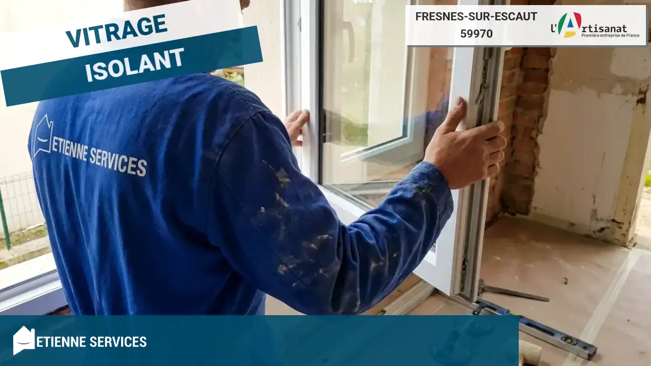 Installation de Fenêtre et Baie Vitrée par votre Vitrier à Fresnes-sur-Escaut