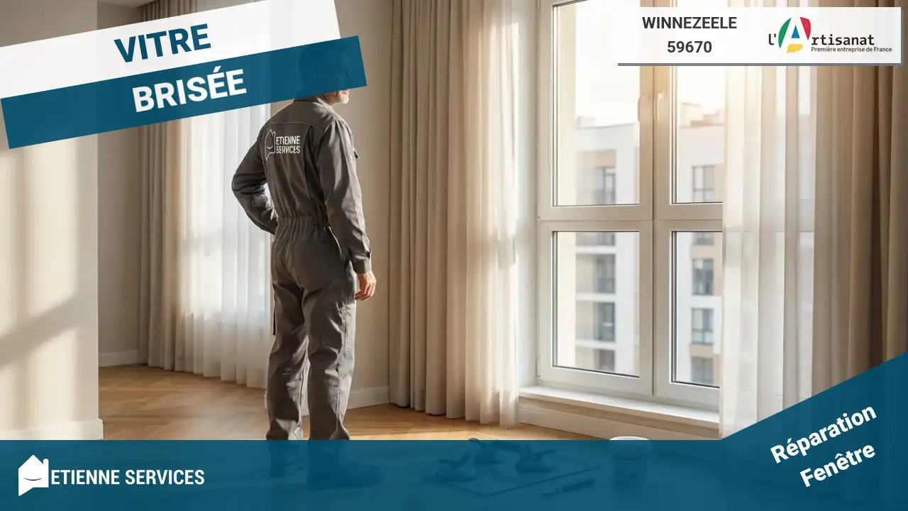 Remplacement de Vitrage Rapide par votre Vitrier Winnezeele (59670)