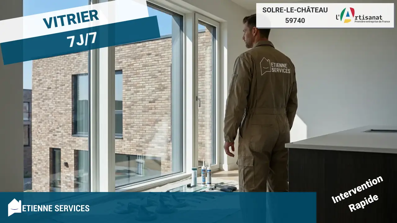 Vitrier Solre-le-Château : Service de Dépannage et Installation Rapide