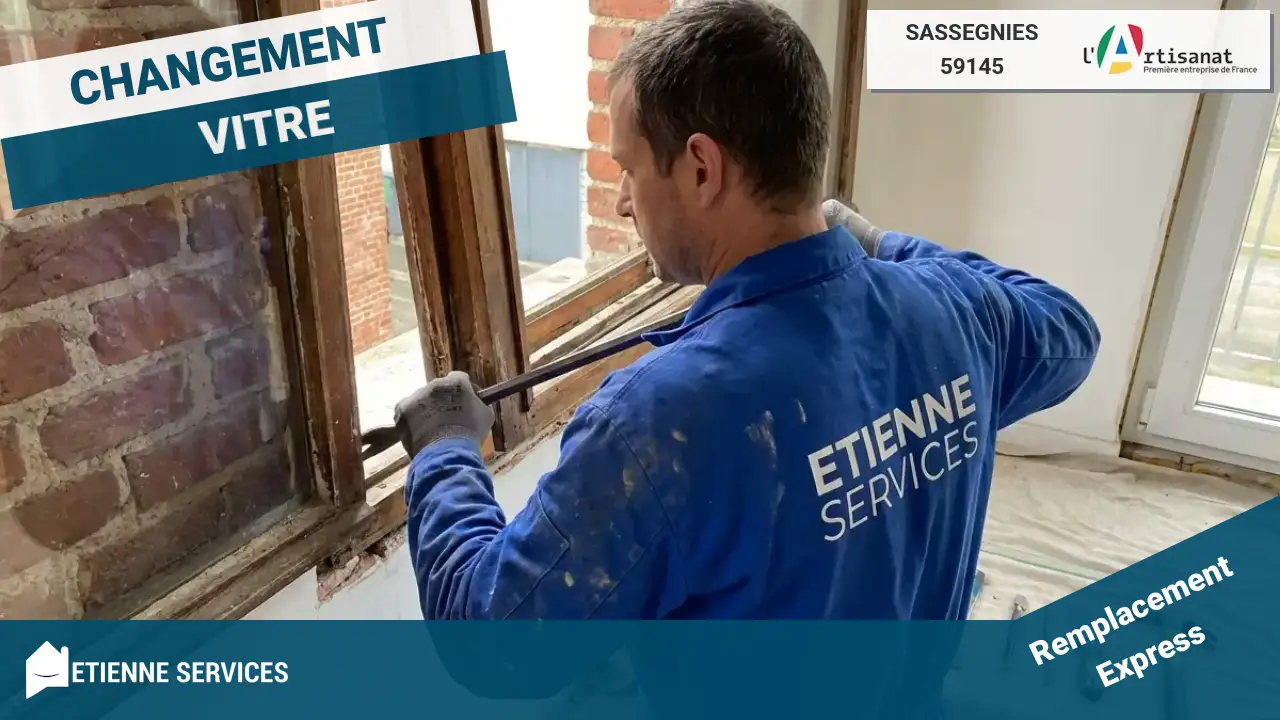 Remplacement de Vitrage Rapide et Efficace par votre Vitrier à Sassegnies