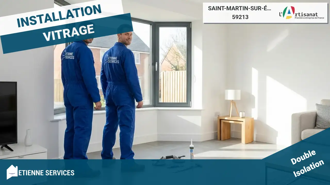 Installation de Fenêtres et Baies Vitrées par un Vitrier Expert à Saint-Martin-sur-Écaillon