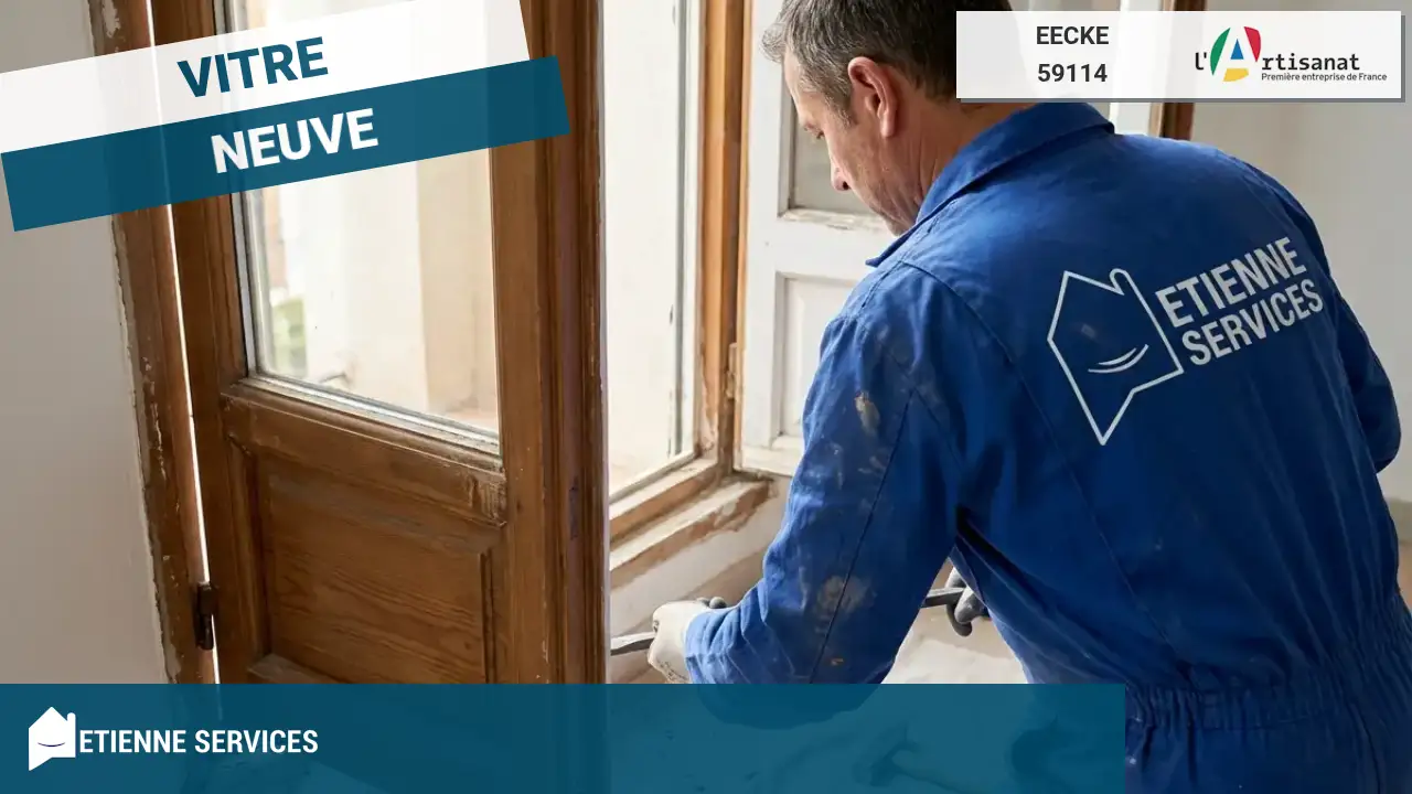 Remplacement de vitrage : Service expert par votre vitrier à Eecke-59114