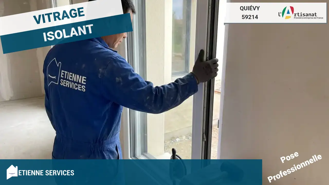 Installation de Fenêtre et Baie Vitrée par un Vitrier Professionnel à Quiévy