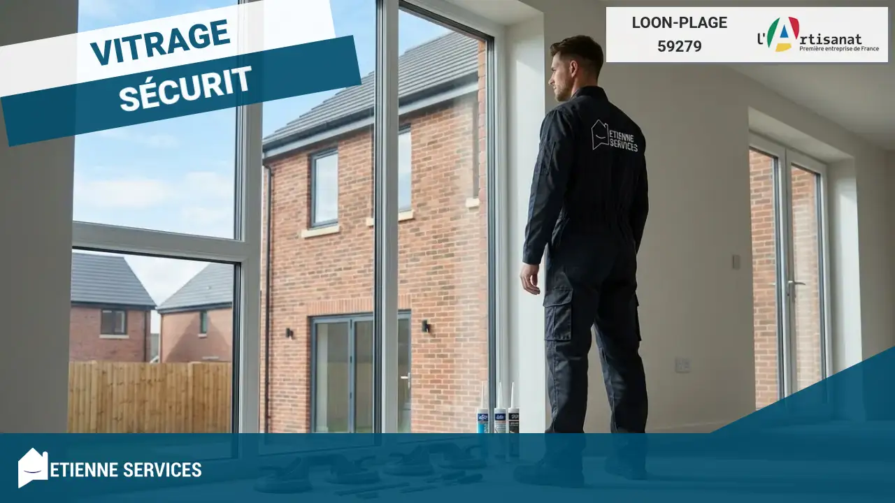 Votre Dépannage de Vitrerie d'Urgence 7j/7 à Loon-Plage (59279)