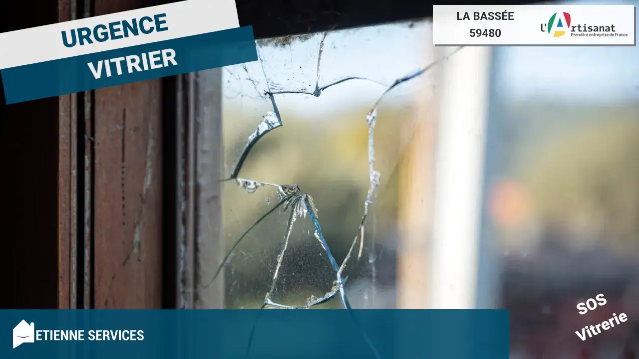 Dépannage et installation de vitrerie par votre vitrier à La Bassée