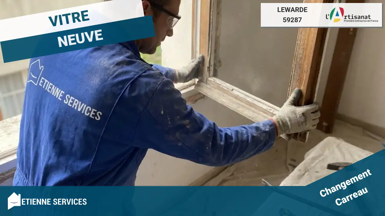 Remplacement de vitrage à Lewarde : simple, double et sur-mesure