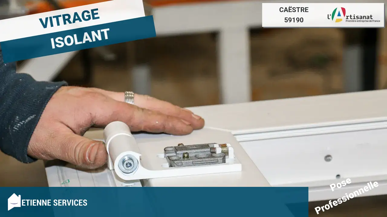Installation de Fenêtre et Baie Vitrée par votre Vitrier Caëstre