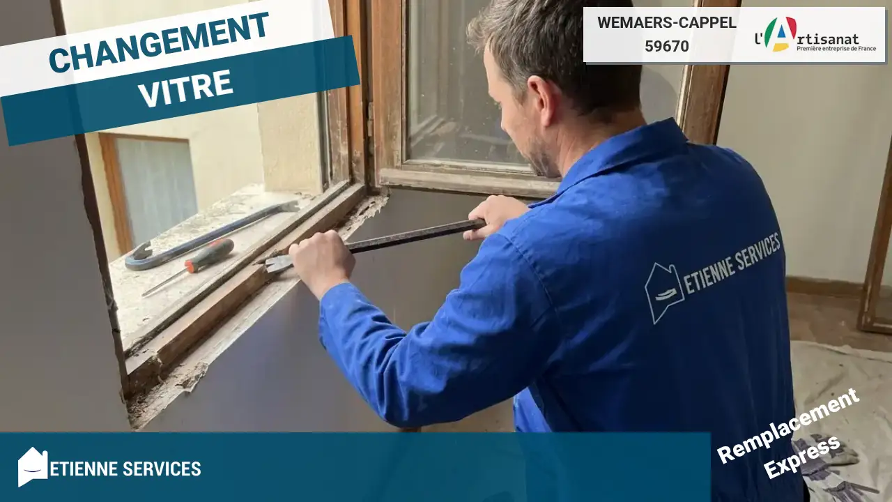 Remplacement de Vitrage Rapide : Vitrier Wemaers-Cappel