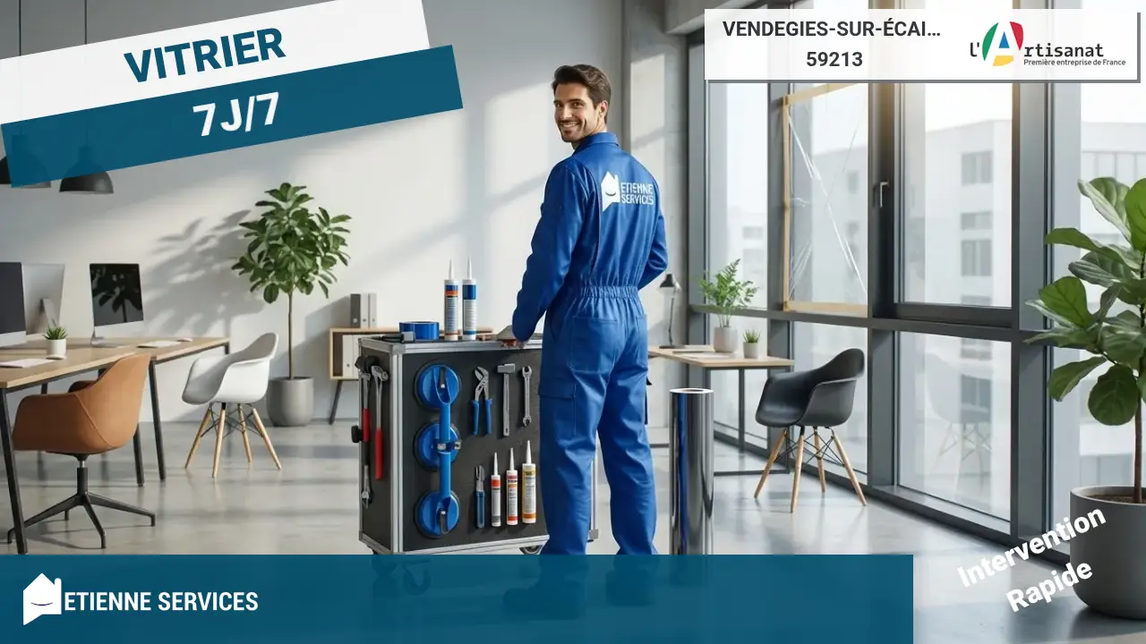 Dépannage et installation par votre Vitrier Vendegies-sur-Écaillon