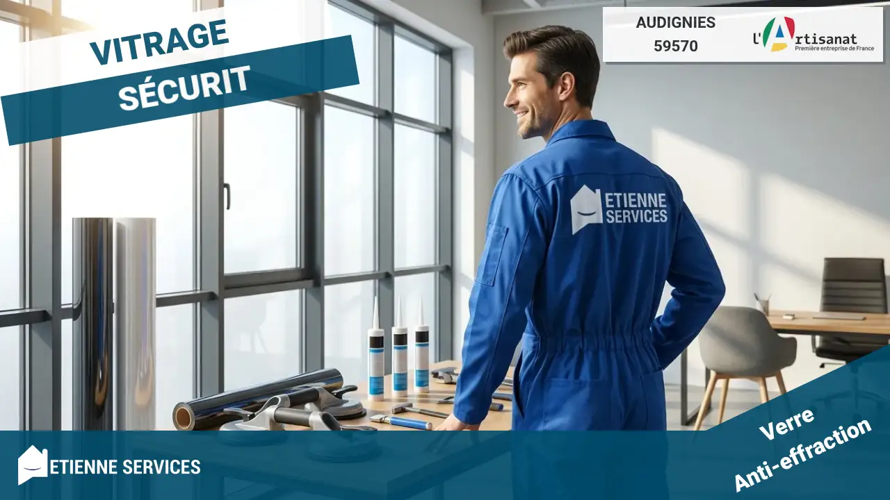 Dépannage Vitrerie d'Urgence 7j/7 : Votre Artisan Vitrier à Audignies