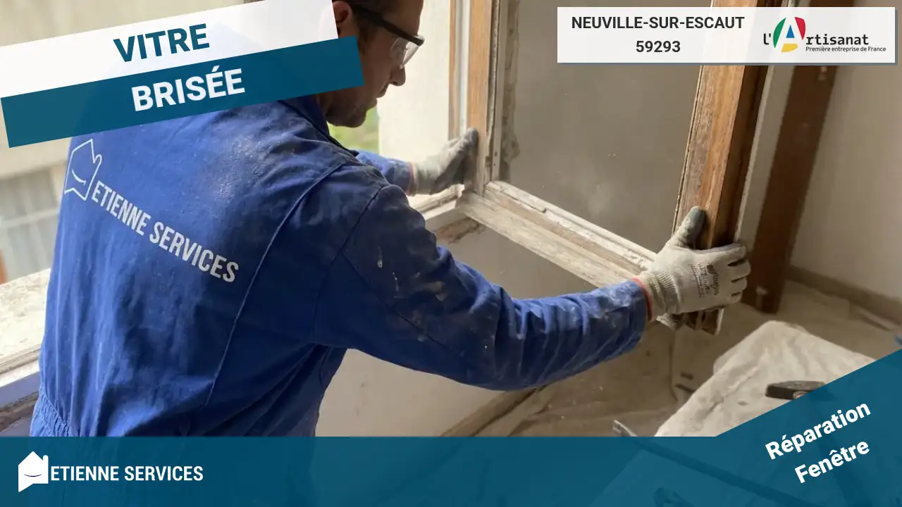 Remplacement de Vitrage Rapide par votre Vitrier à Neuville-sur-Escaut (59293)