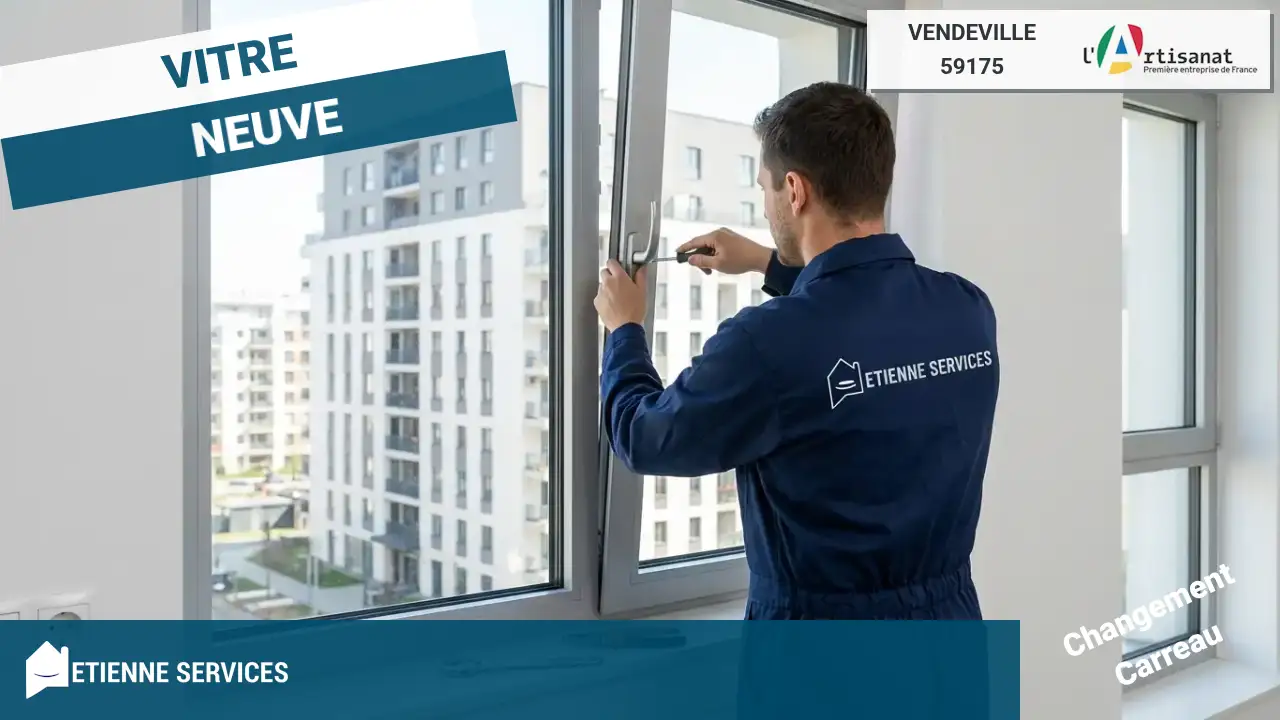 Remplacement de Vitrage Rapide et Efficace par un Vitrier à Vendeville (59175)