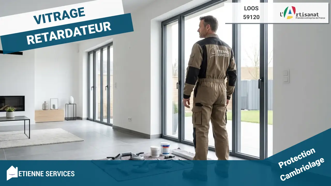 Dépannage urgent de vitrerie : Votre Vitrier à Loos disponible 7j/7