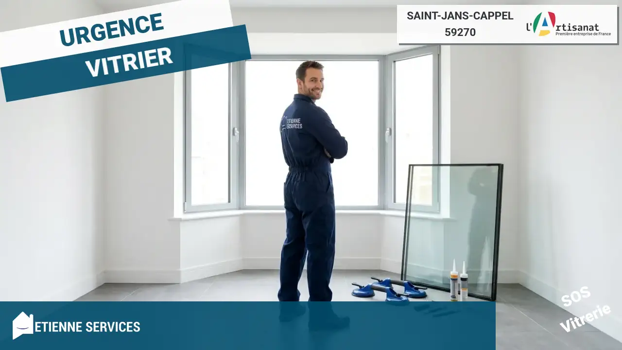Dépannage et Installation : Votre Vitrier à Saint-Jans-Cappel (59270)